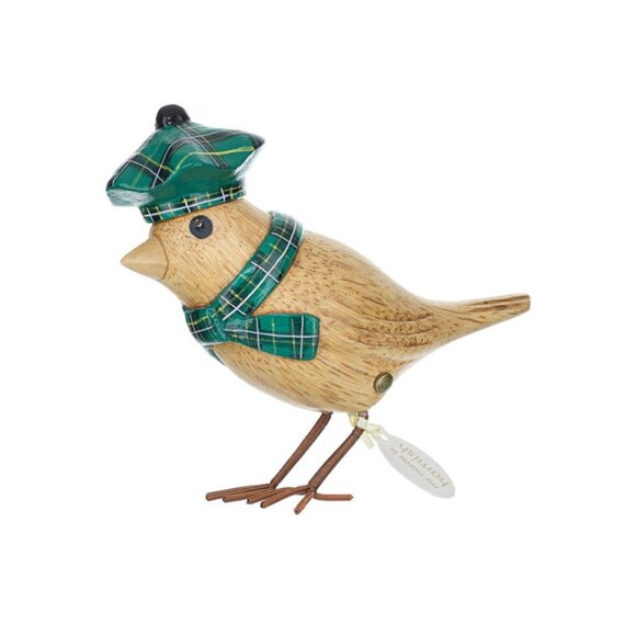 DDCUK Duck Tartan Bird Green Hat - Picture 2 of 2